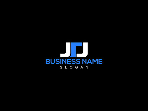 Letter JTJ Logo Icon Vector Image Design For Company or Business