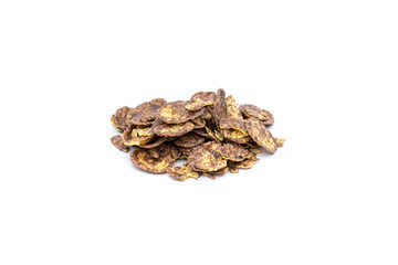 Corn flakes with organic chocolate