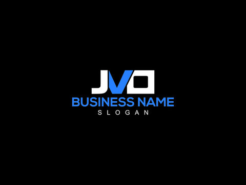 Letter JVO Logo Icon Vector Image Design For Company or Business