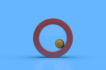 Balance Concept, 3D Render