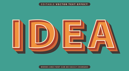 Fully Editable Text Effect Style