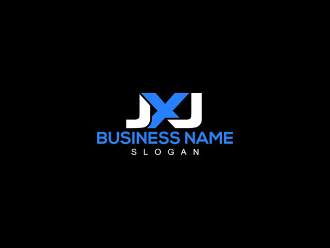 Letter JXJ Logo Icon Vector Image Design For Company or Business