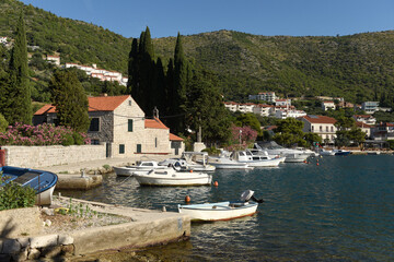 Zaton village, Dubrovnik Riviera, Croatia.