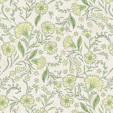 Classic Green and Yellow Pattern