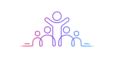 Inclusion and diversity culture equity icon. Group of persons with gender equality. Inclusion infographic symbol. Disability rights. Culture team group. Social equity and gender equality. Vector