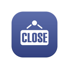 Close Sign - Sticker