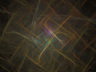 futuristic surreal digital 3d design art abstract background fractal illustration for meditation and decoration wallpaper