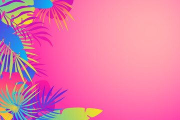  Sunner Time Bunner Tropical Exotic Pattern Background