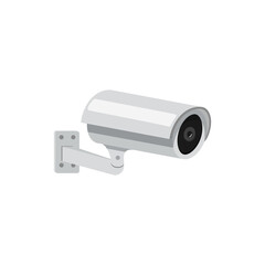 Icon of outdoor security camera, cctv surveillance system for safety people.