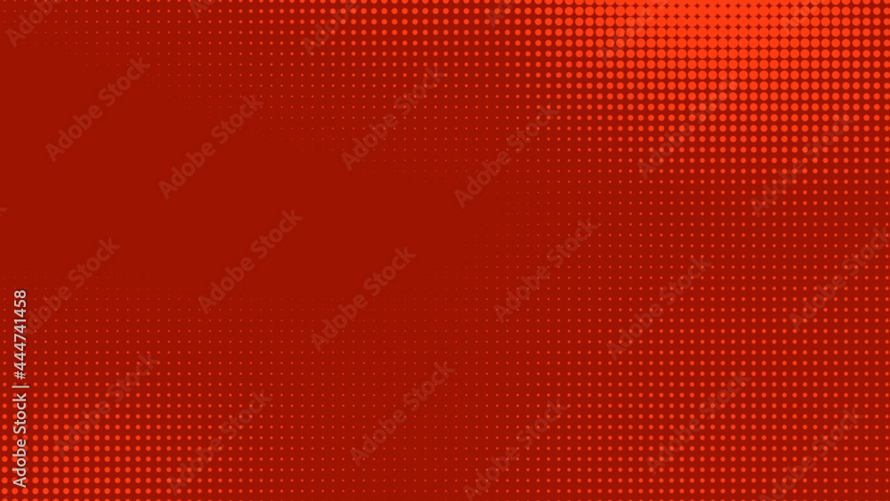 Poster dots halftone red purple color pattern gradient texture with technology digital background. dots pop