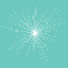 Obraz premium Abstract radial, radiating lines, stripes. Burst lines. Converging lines.
