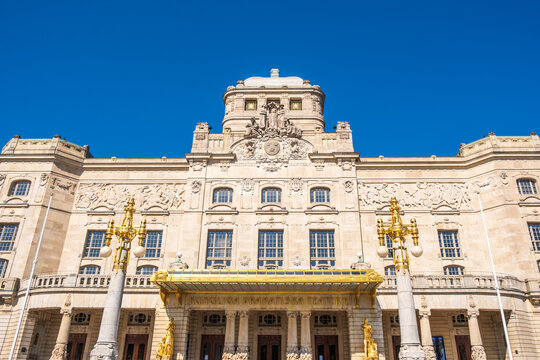 Dramaten, Royal Theatre building in Ostermalm, Stockholm, Sweden. National scene