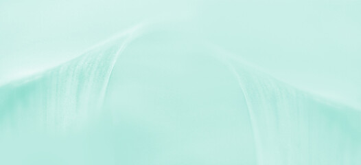 abstract blurred mint color background in banner format