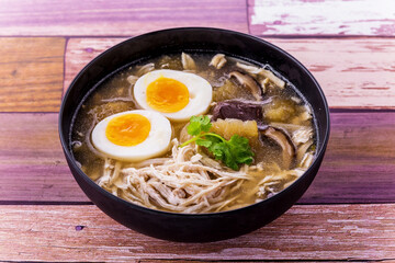 Fish maw in chicken broth