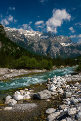 Theth National Park. The Alps, Albania.