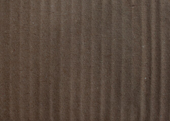 Fototapeta premium Brown cardboard sheet abstract background Texture of Folded Cardboard, Top View Carton Texture Corrugated Cardboard Texture