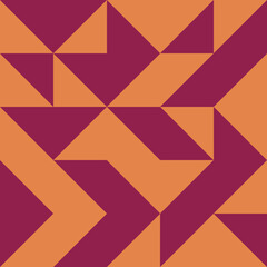 Abstract Geometric Pattern generative computational art illustration
