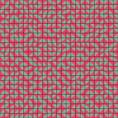 Abstract Geometric Pattern generative computational art illustration