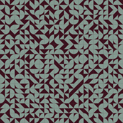 Abstract Geometric Pattern generative computational art illustration