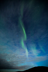 Northern Lights in Nordkapp, Northern Norway. Europe