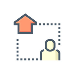 Smart home and internet of thing (iot) vector icon. Digital technology to connected, control, monitoring home or house by app, wireless and network to control energy, security and automation. 48x48 px