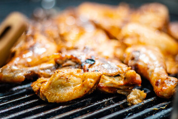 Food Photography of preparation of good, tasty food.