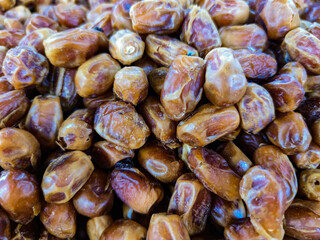 Pile of tasty dry dates