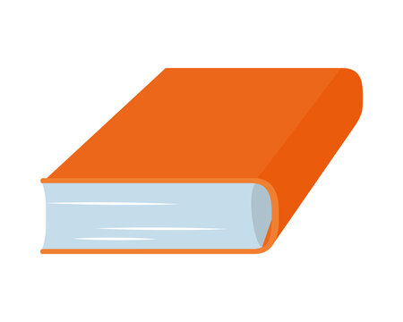 Book With Orange Cover