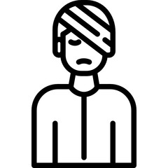 patients line icon