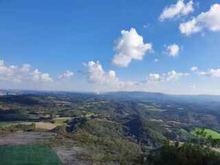 Vista do Morro do Cal em Campo Largo - PR