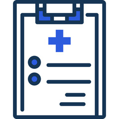 Obraz premium medical checkup one color icon