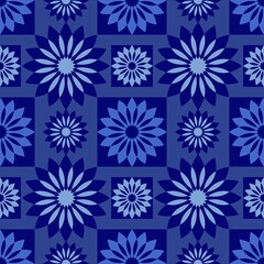 Decorative squares as a seamless background.Seamless pattern with squares.Square background.