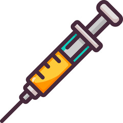 syringe line icon
