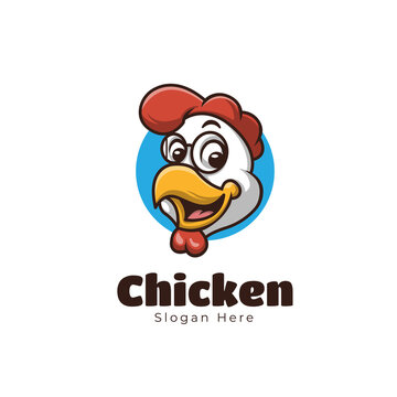 Chicken Logo Food Mascot