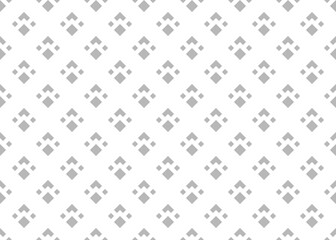 Abstract geometric pattern. A seamless vector background. White and gray ornament. Graphic modern pattern. Simple lattice graphic design.