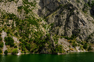 Komani Lake. Albania.