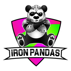 Iron Panda mascot © tharindu