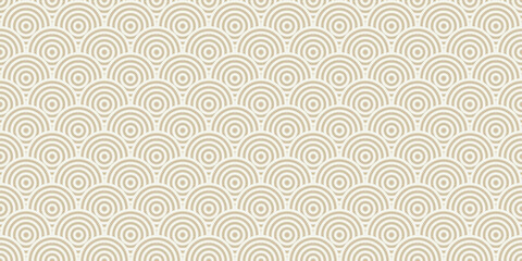Background circle pattern seamless geometric abstract gold luxury color and line. Geometric line vector. 