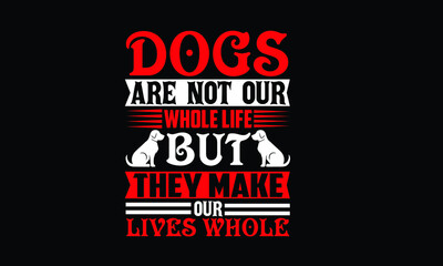 New DOG T-shirt Design Template