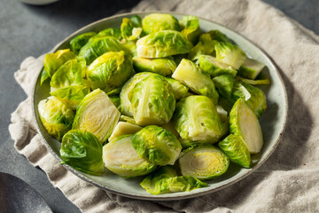 Homemade Steamed Brussel Sprouts