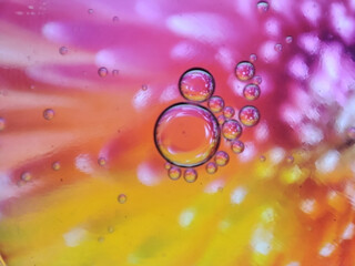 close up oil and water, wallpaper, background, stock image