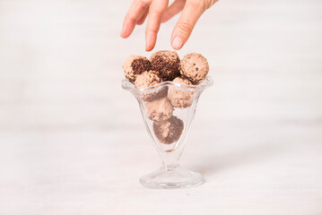 brigadeiro is a typical sweet of Brazilian gastronomy