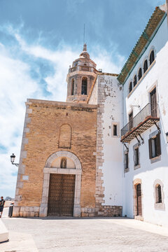 Sitges Espagne Maisons blanches