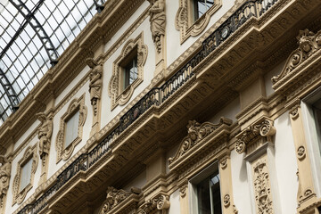Scorcio di balcone storico