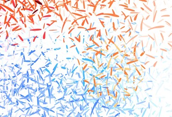 Light Green, Yellow vector background with straight lines.