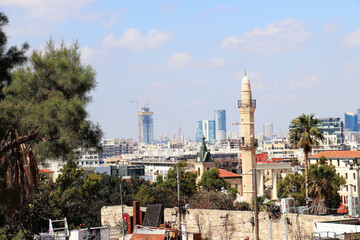 Fototapeta na wymiar israel tel aviv city travel photo