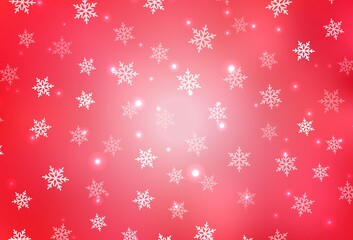 Light Red vector template in carnival style.