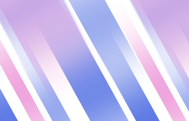 Pink blue trendy striped background, abstract illustration, horizontal banner.