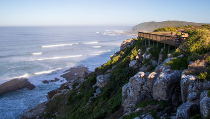 The Robberg Nature Reserve is on the Garden Route just outside Plettenburg Bay in South Africa