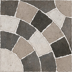 stone pavement texture rock stone floor design vitrified parking tiles grey white black sharp image...